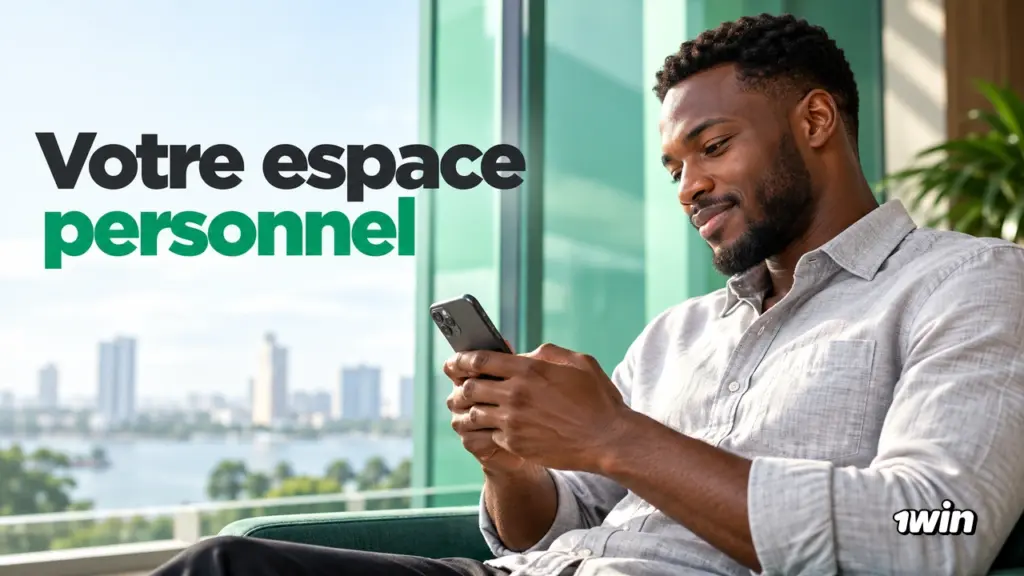 Homme adulte consultant un téléphone dans un intérieur lumineux